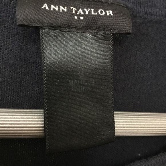 Ann Taylor Navy Lightweight Sweater - Picture 3 of 10